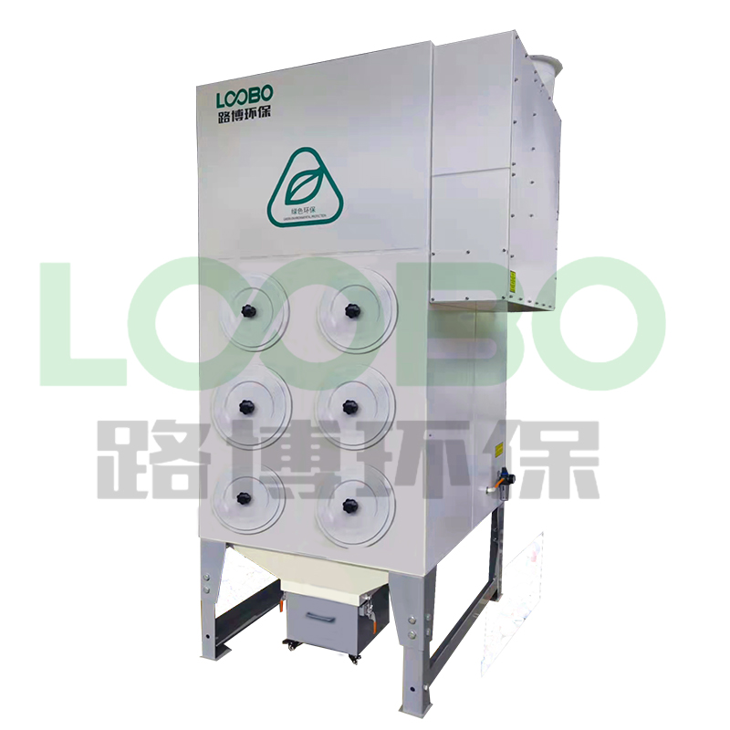 斜插式濾筒除塵器""